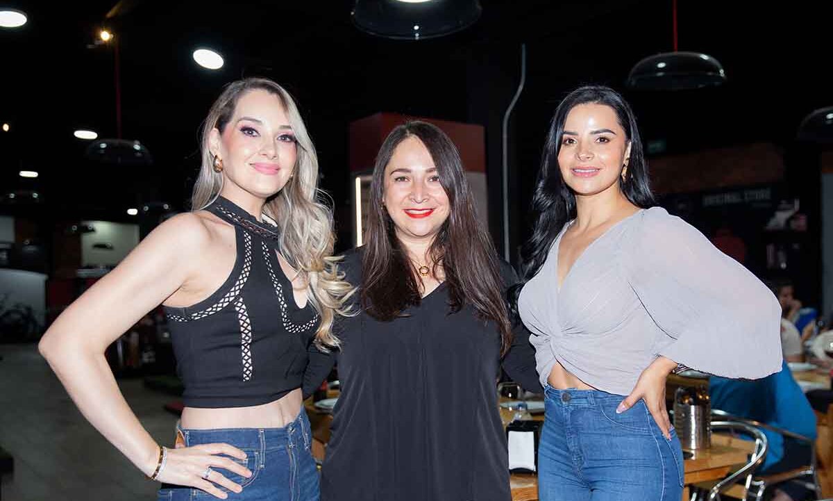 Raquel García, Dan Iela Nuñez y Mónica Del Pino