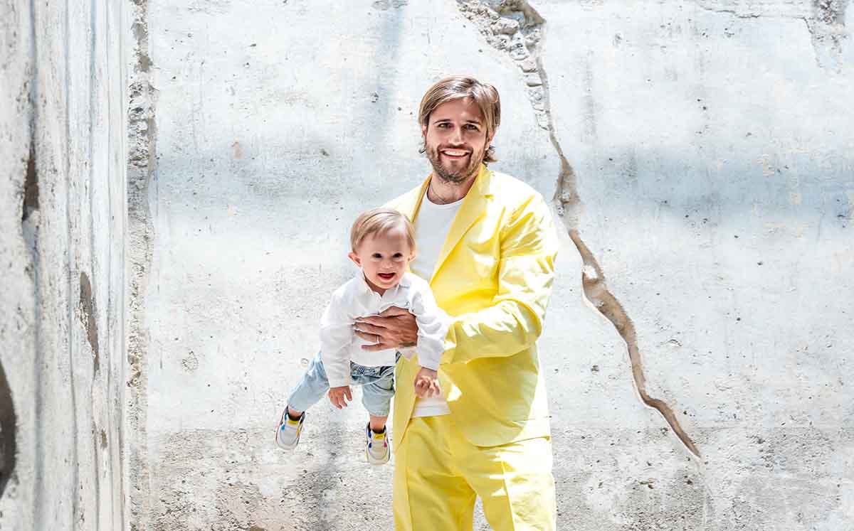 Nicolo Uslenghi protagoniza la edición del Día del Padre.