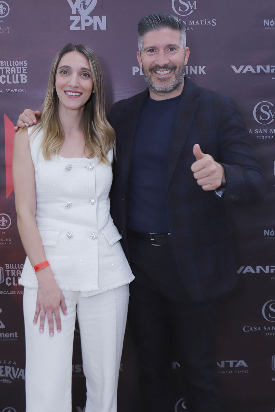 Fernanda Godínez y  Alejandro Martínez Filizola