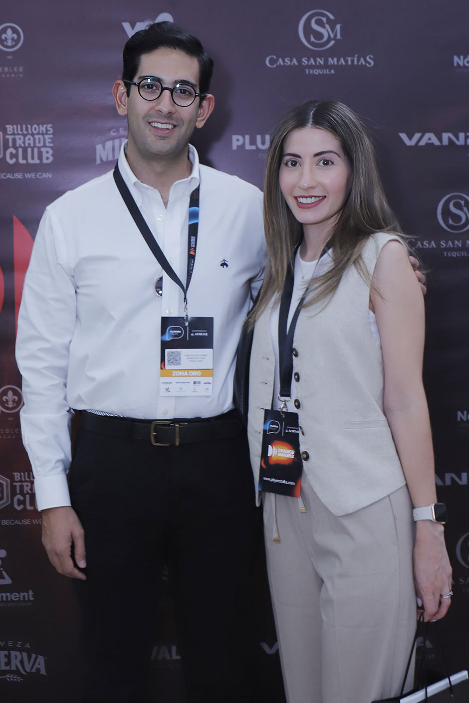 Guillermo González Luna y Alejandra Quezada