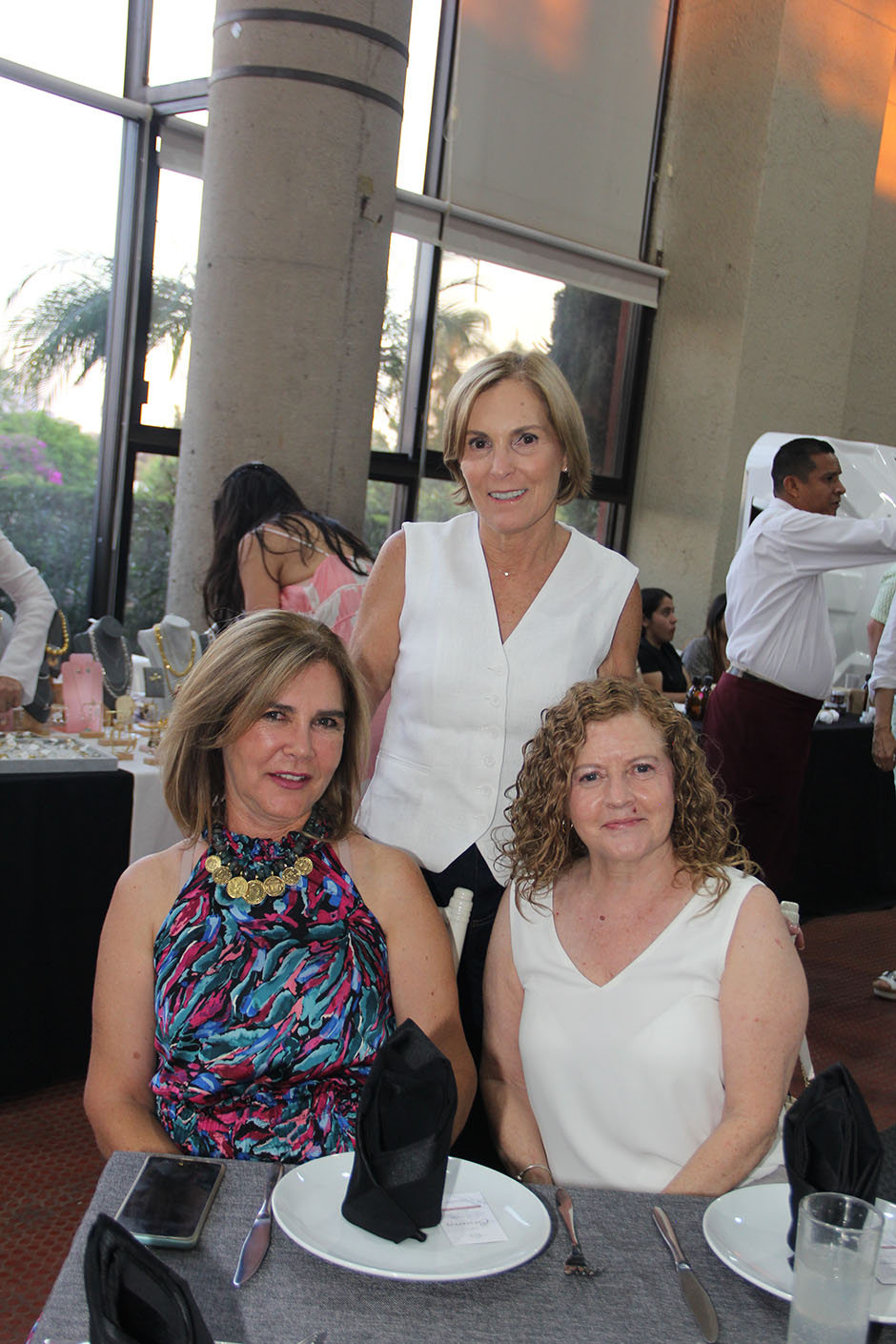 Jaqueline Boyer, Martha Padilla y Blanca Betancourt