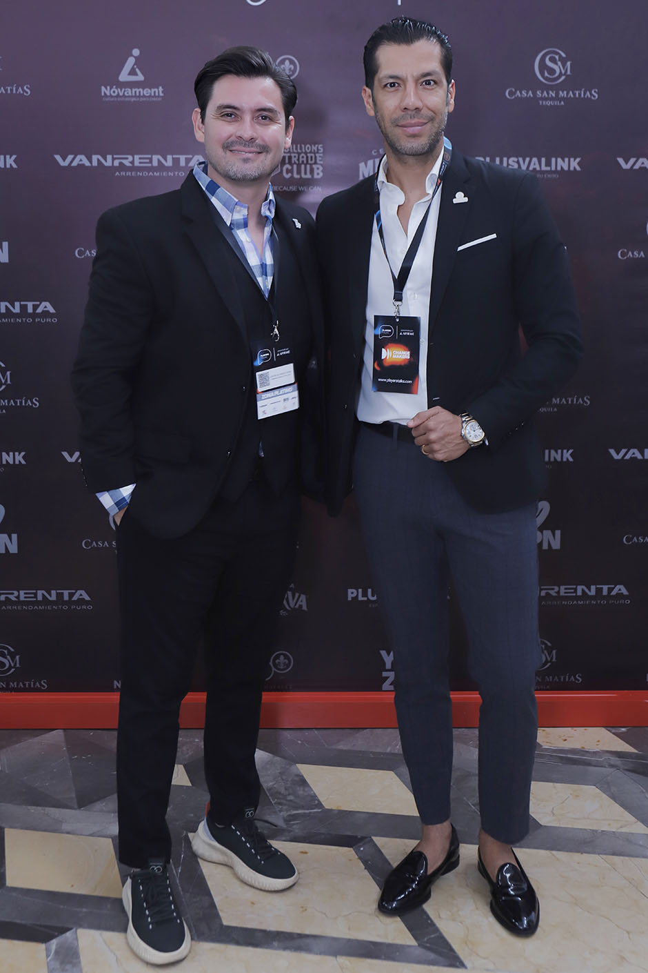 Óscar Alvarado y Luis Villagrán