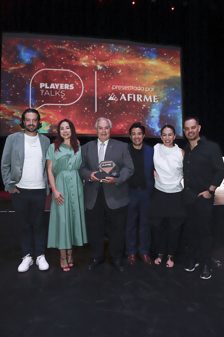 02 Seco Amutio, María Teresa Tirado,  Guillermo Santoscoy, Juan Vilches, Tania Cortés y Marcos Jiménez