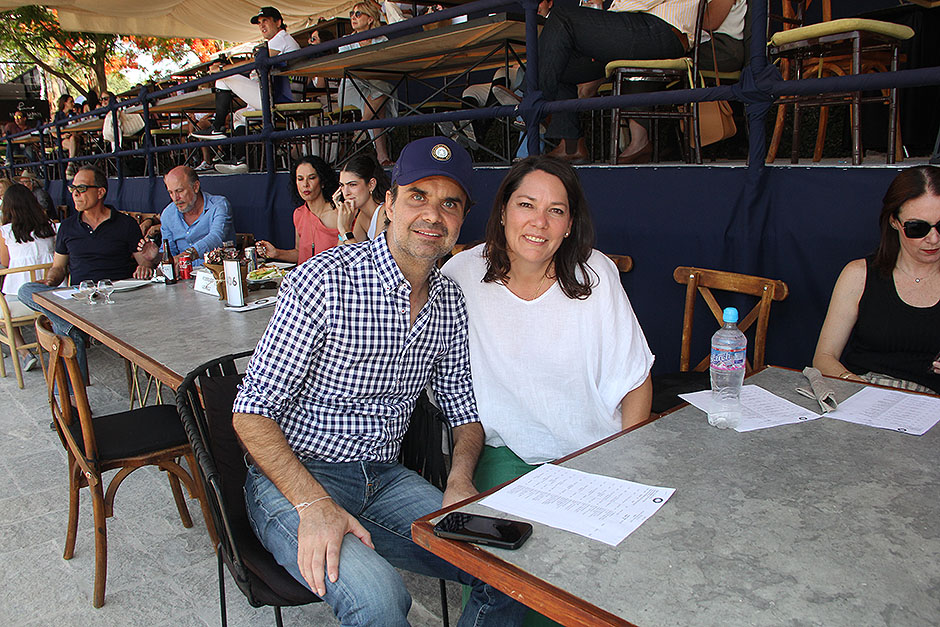Christian Roux y María Inés Urrea.