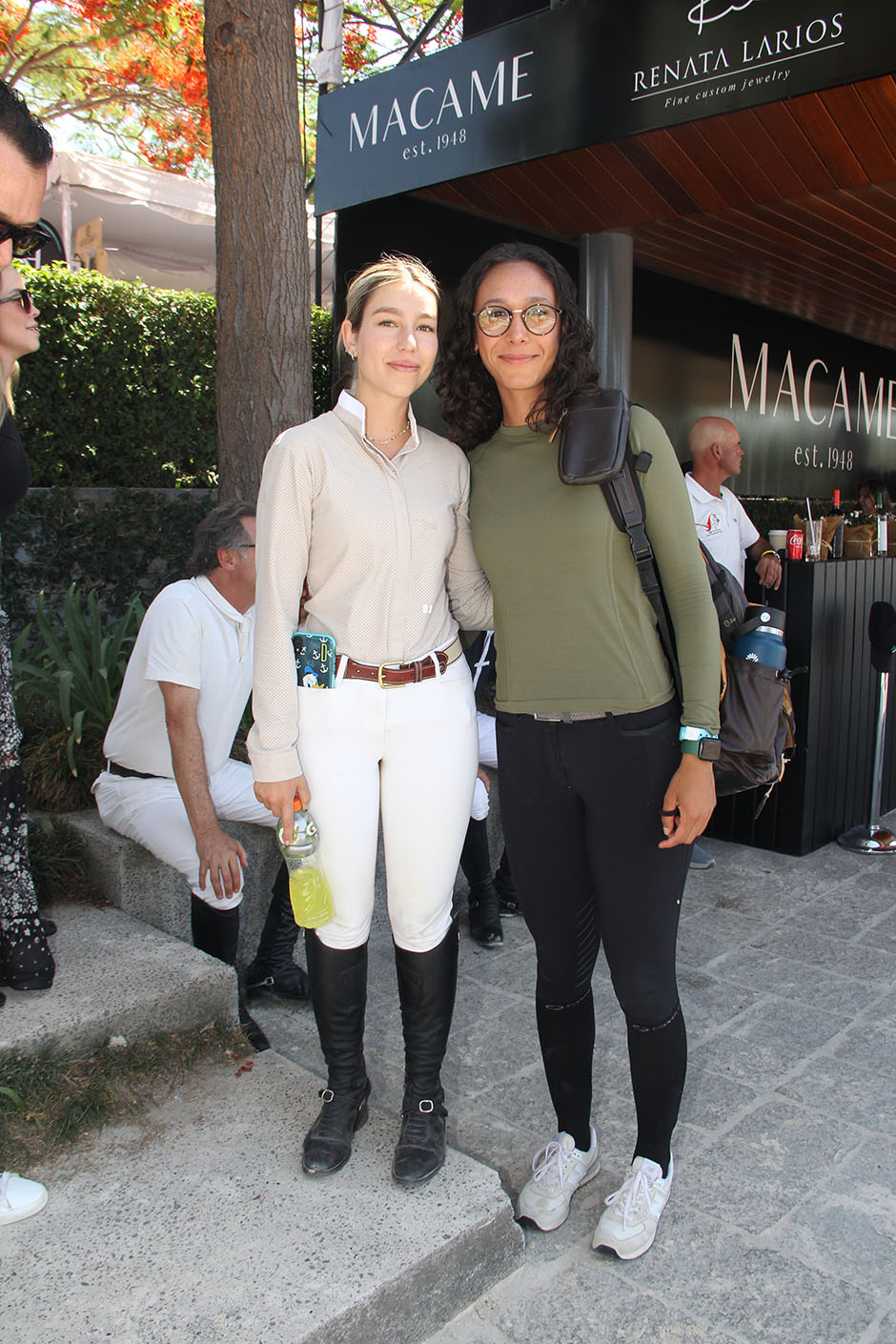 Dulce María Sánchez y Mariana Beltrán.