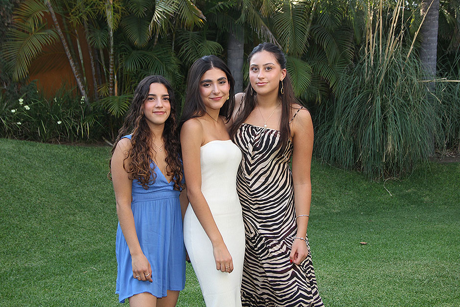 Ivvana Gaona, Ximena Ramírez y Mariana Álvarez