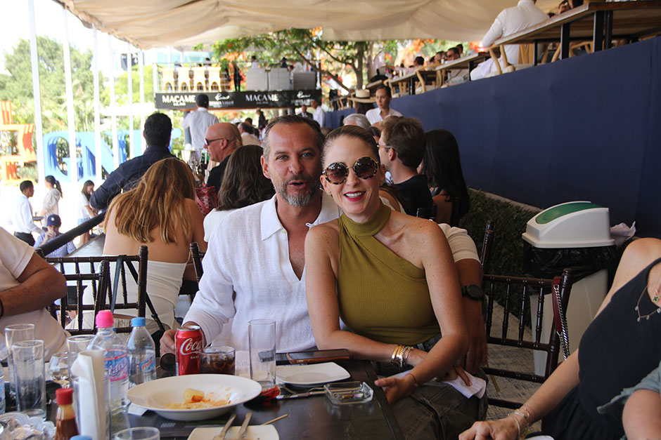 José Alberto Covarrubias y Marisol Álvarez.