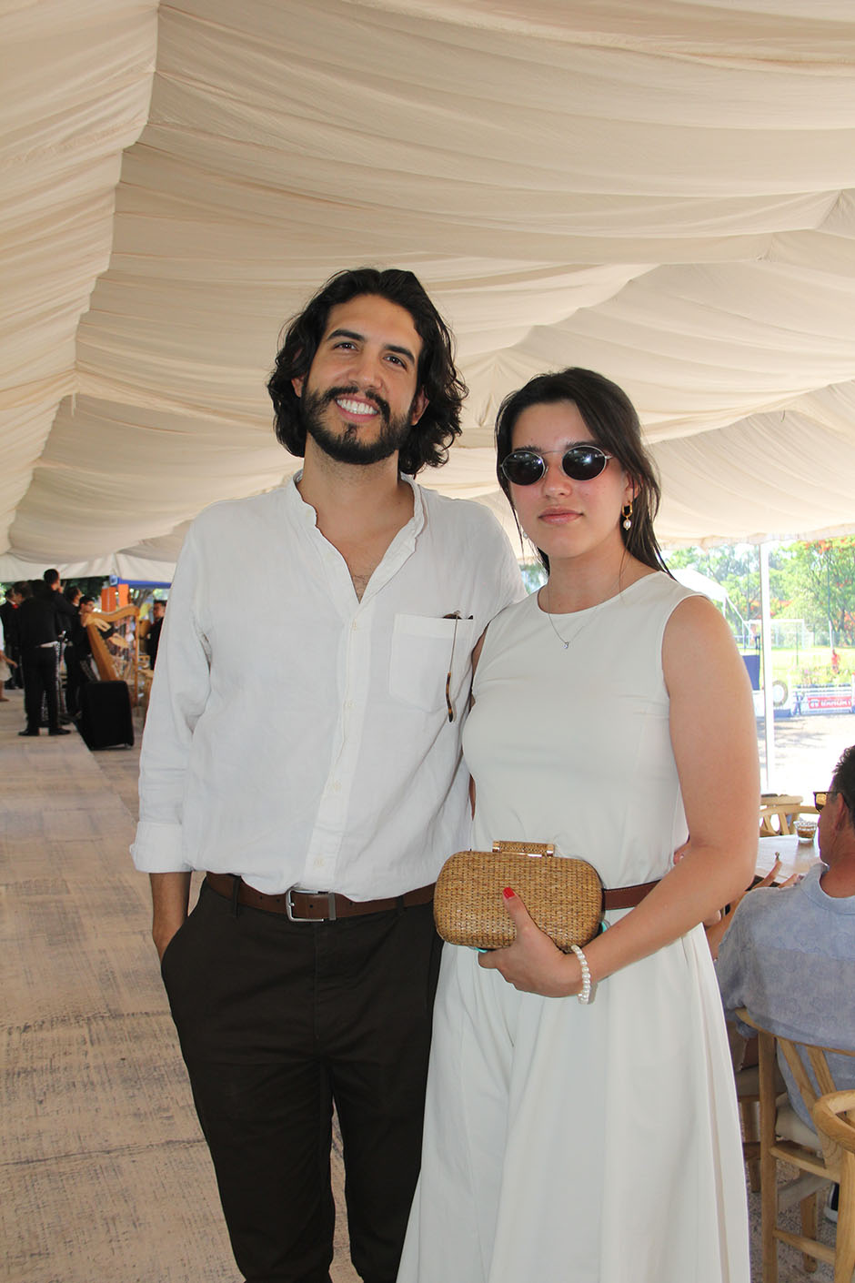José Manuel Fernández y Adriana Guevara.