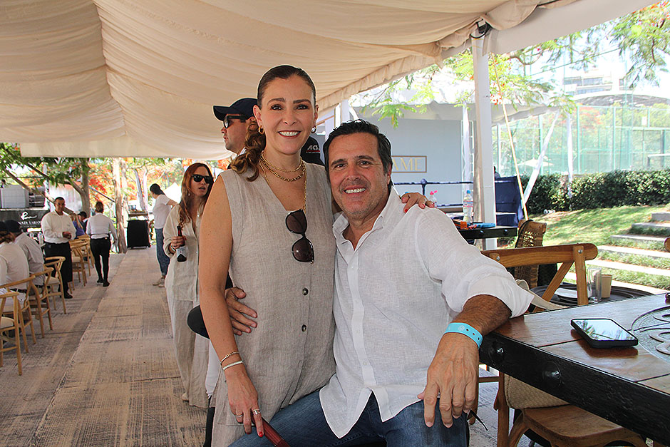 Mary Carmen Gaspar y Felipe Gaspar.