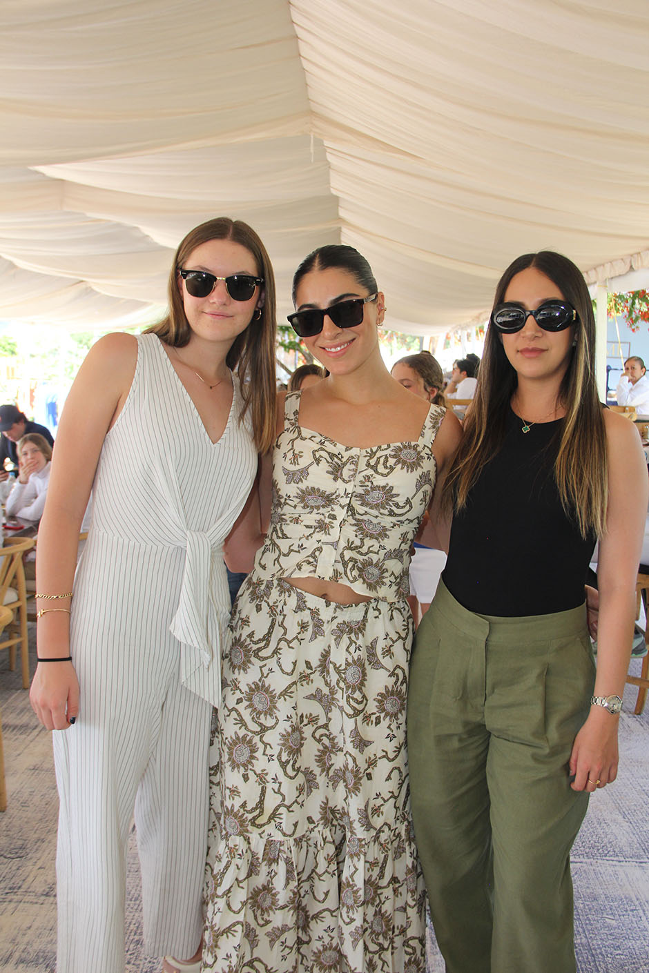 Valentina Ángel Urrea, Majo Casillas y Valeria Vega