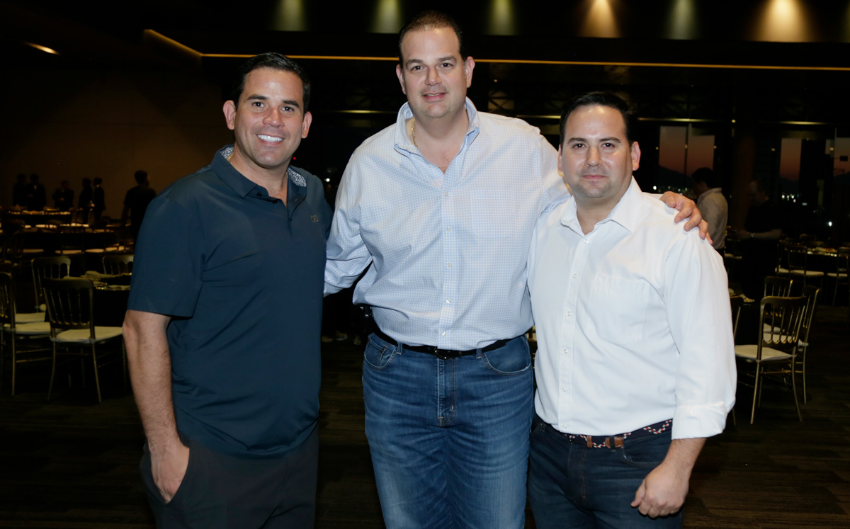 Andrés Lozano, Alejandro Elizondo y Arturo Elizondo / Foto: Omar Valdez