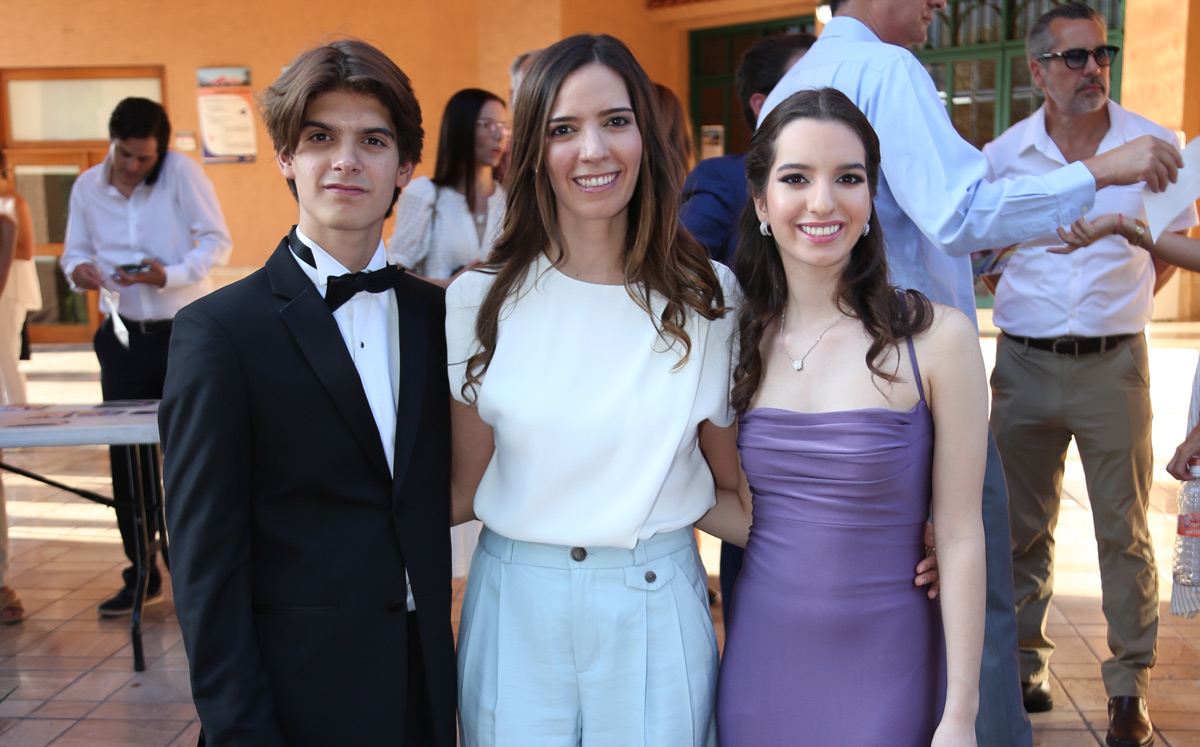 Federico Gómez, Gabriela Lobo y Raquel Gómez-Junco / Foto: Staff Chic