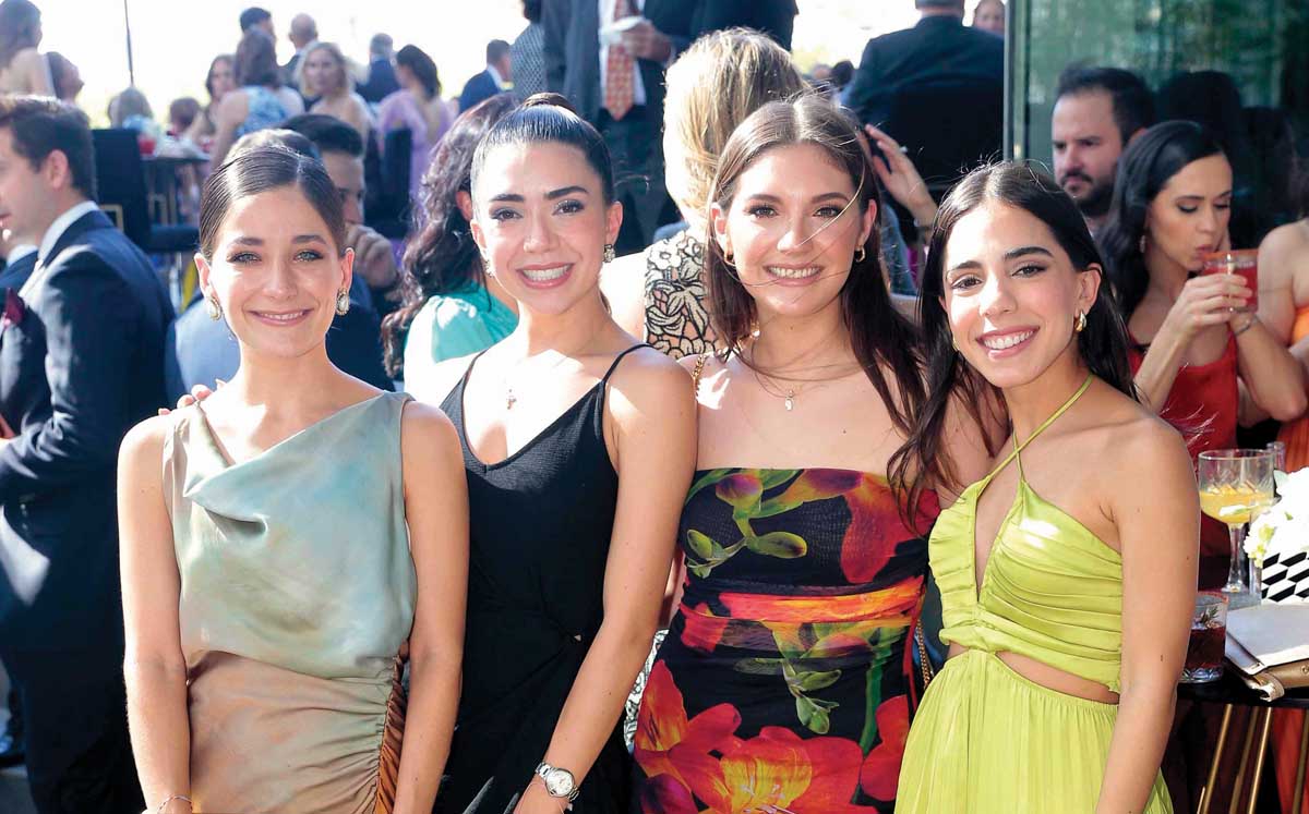Gabriela Miller, Claudia Oaxaca, Sofía Moreno y Alicia Martínez