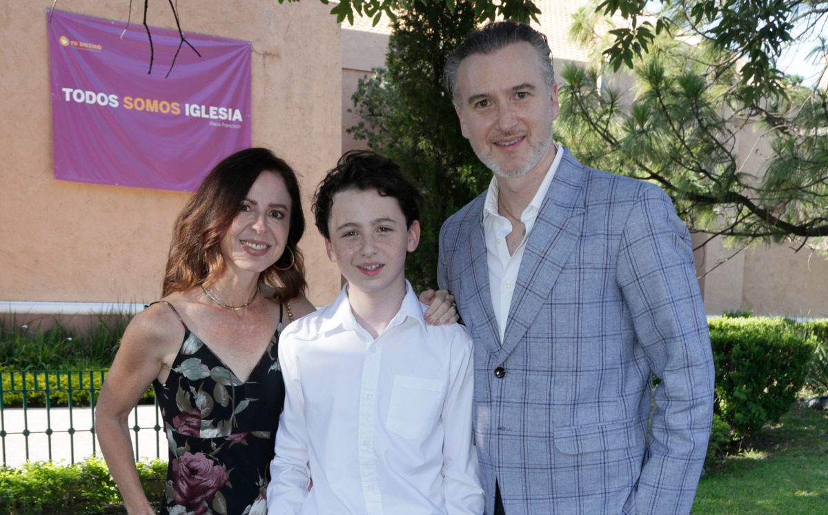 Gloria García, Ander Arratia y Jorge Arratia / Foto: Staff Chic