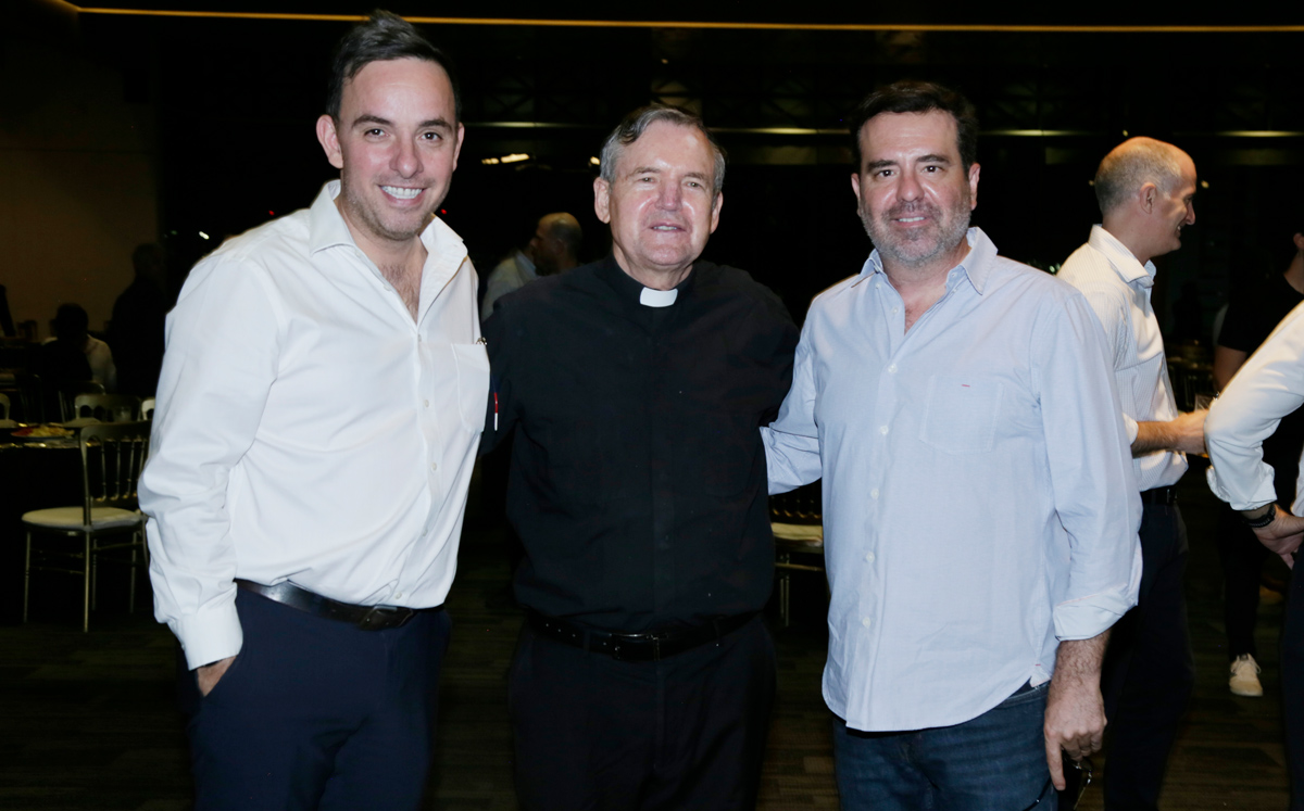Héctor Garza, Patrick McMenamin y Jorge Velarde / Foto: Omar Valdez