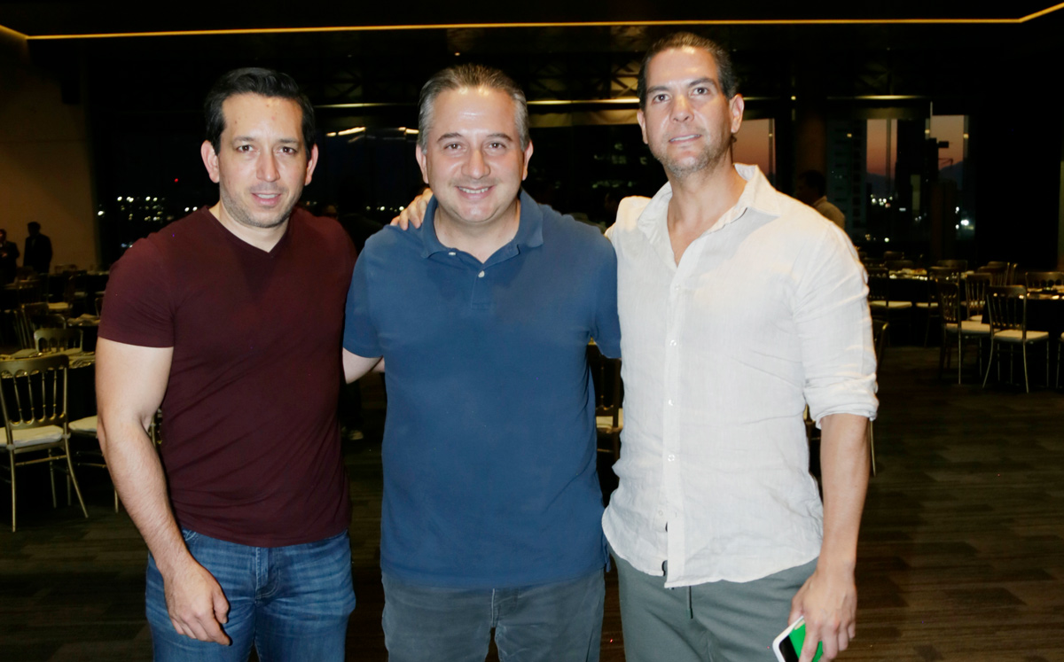 José Prieto, David Bermejo y Jaime Pérez / Foto: Omar Valdez