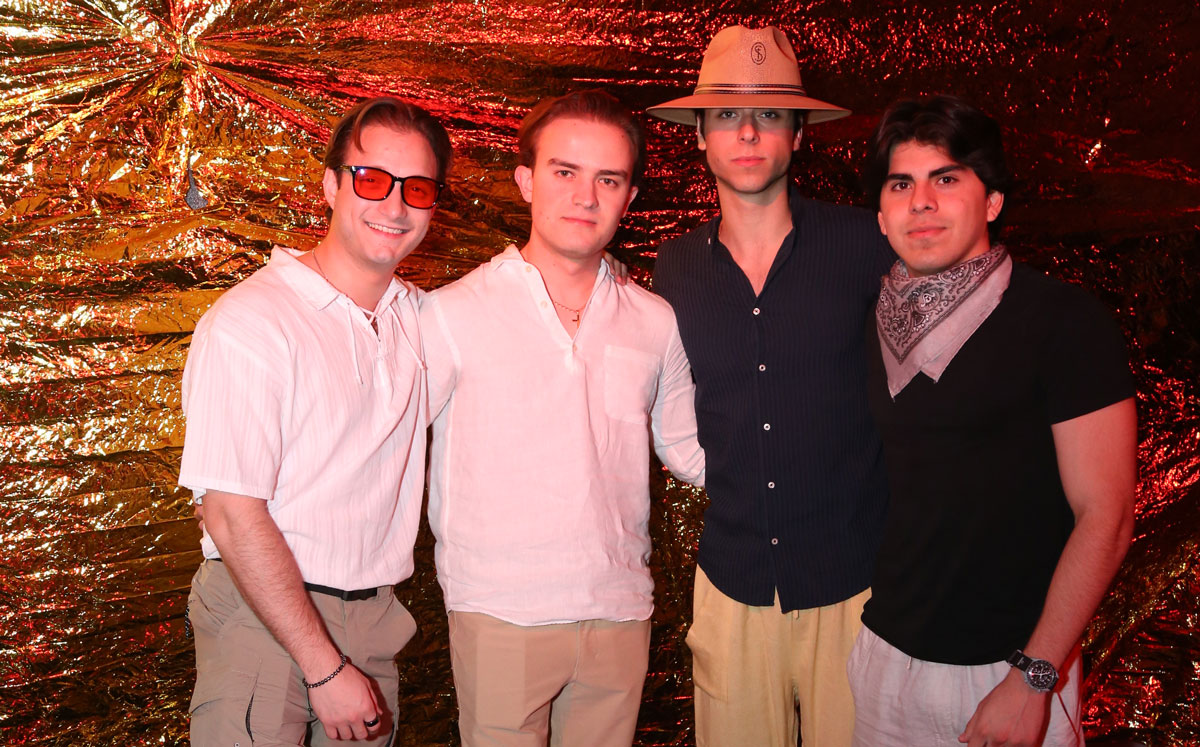 Marcelo Villarreal, José Gerardo Cantú, Jivan Baloyan y Gabriel Nájera / Foto: Roberto Alvarado