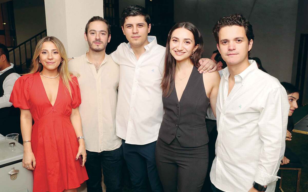 Paulina Kalifa, Jorge Kuri, David Lozano, Gaby Zertuche y Bernardo Gil