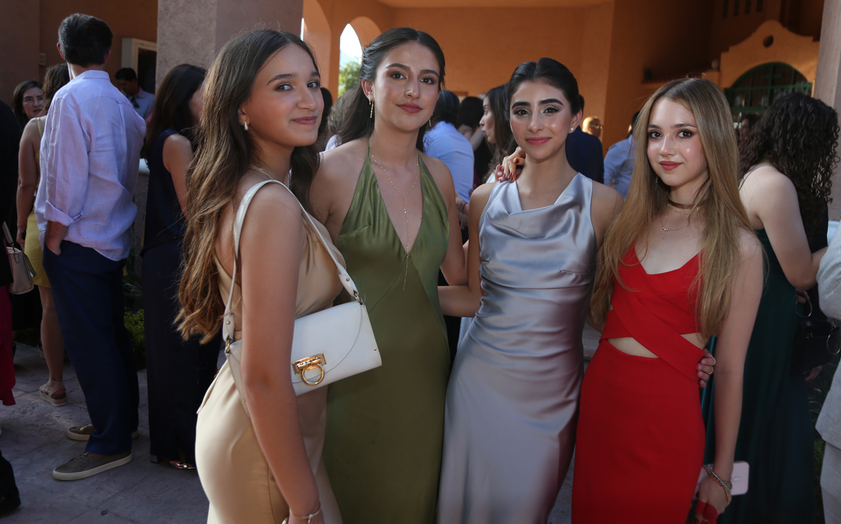 Paulina Moncayo, Roberta Hernández, Maya Safa y Berlin Martínez / Foto: Staff Chic