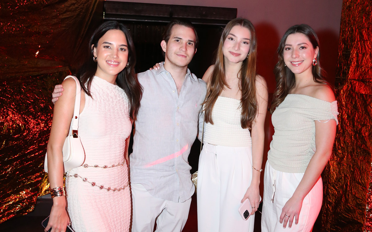 Rebeca Wolberg, Cristóbal Escamilla, Paloma Odriozola y Ana Vale Lozano / Foto: Roberto Alvarado