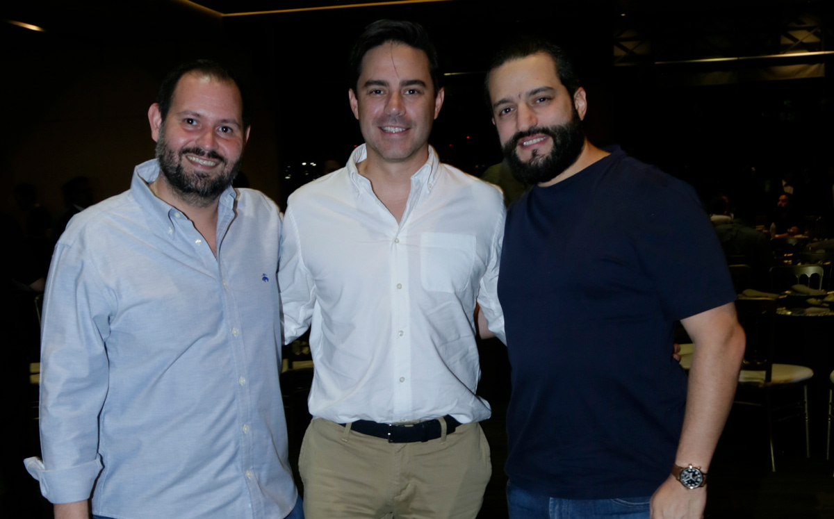 Ricardo Magdaleno, Sergio Mireles y Mauricio Mireles / Foto: Omar Valdez