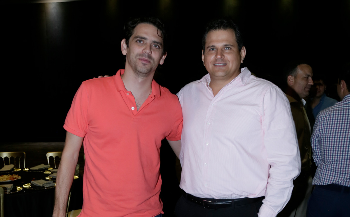 Rodrigo Martínez y Cayetano Santos / Foto: Omar Valdez