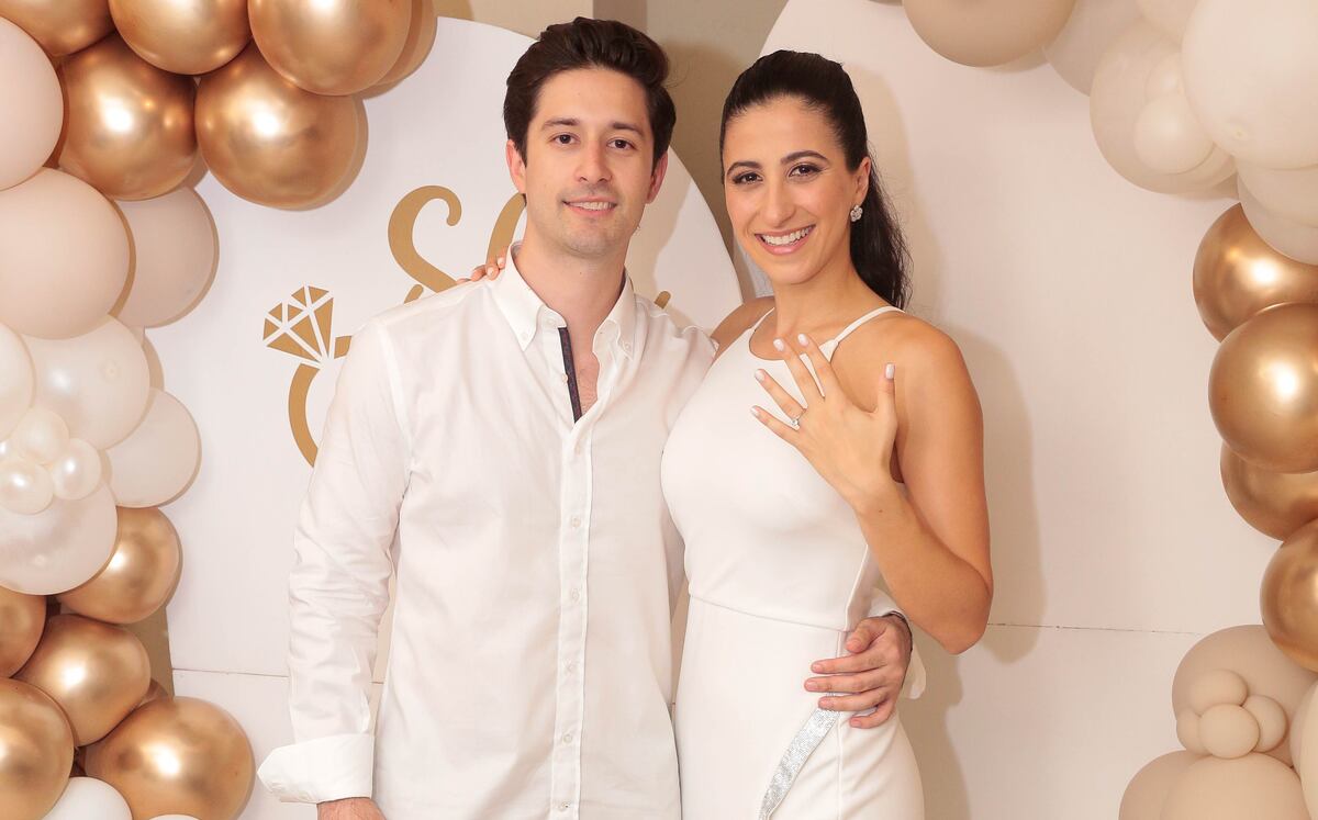 Salvador Luna y Mariana Kalifa