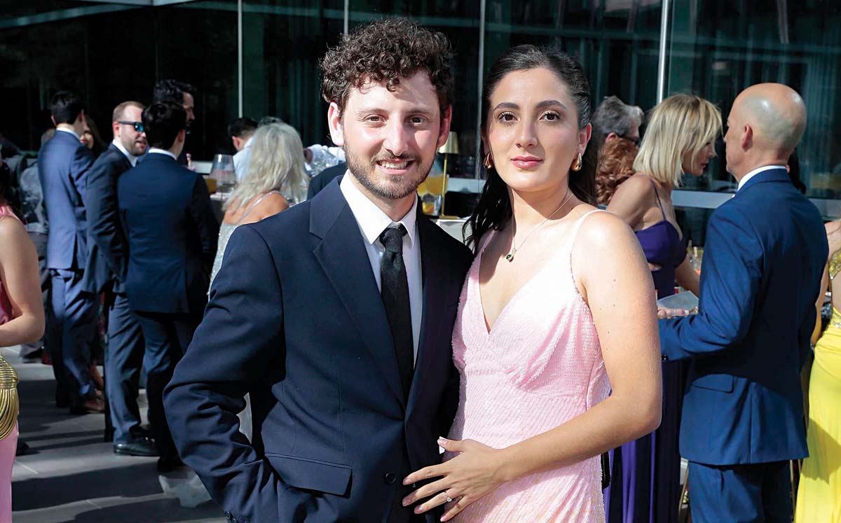 Silvio Chamorro y Valeria Saldaña