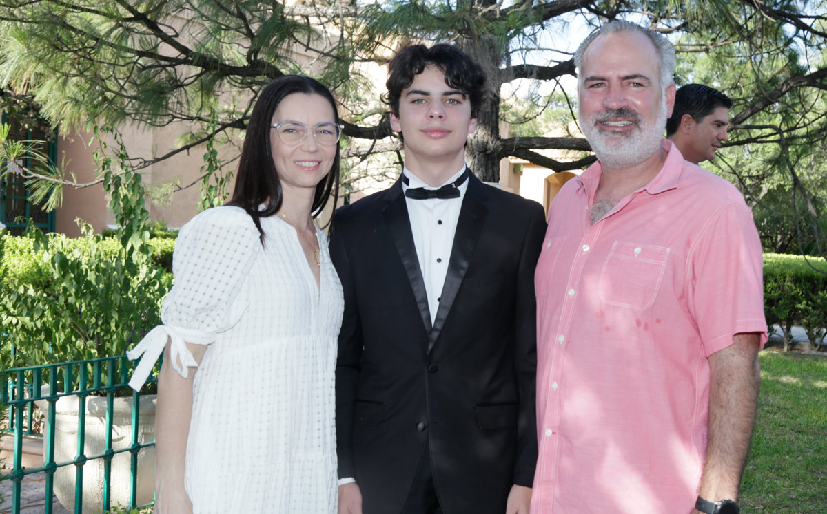 Susana Zambrano, Daniel Plancarte y Guillermo Plancarte / Foto: Staff Chic