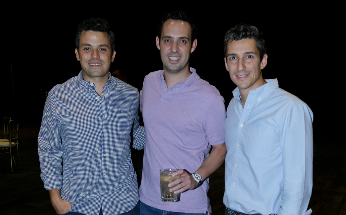 Urbano González, Toño Elizondo y Mauricio Villarreal / Foto: Omar Valdez