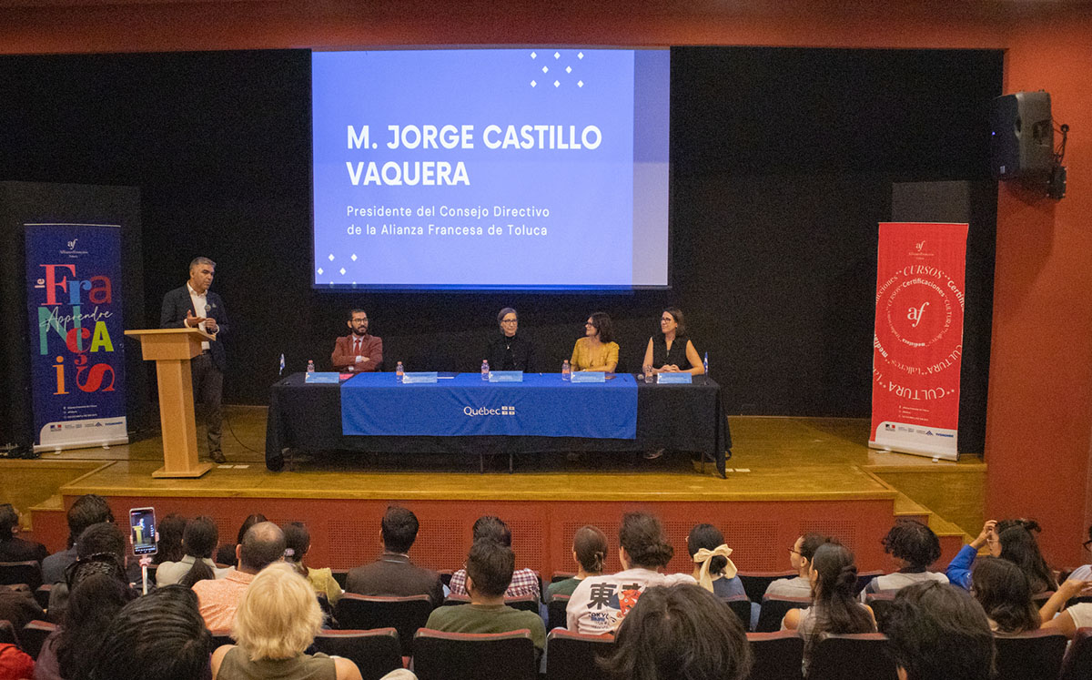 La Alianza Francesa de Toluca y el gobierno de Quebec firman convenio