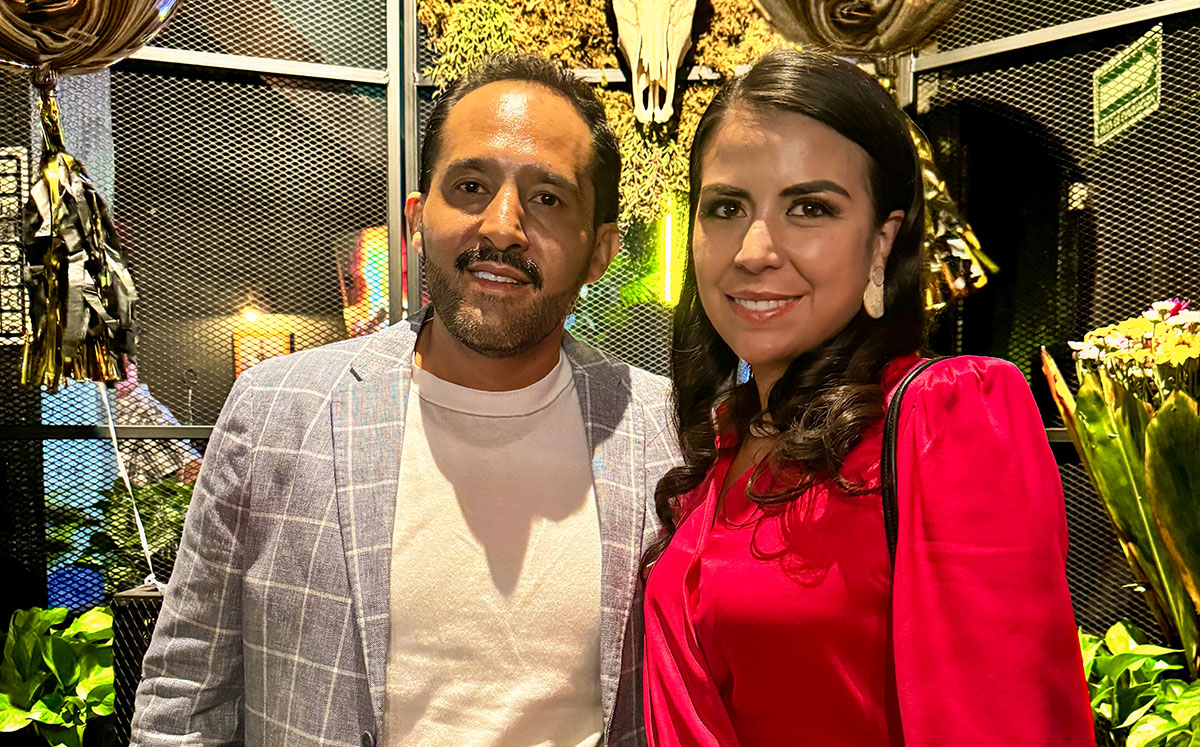 Mario Labastida y Natalia Sánchez