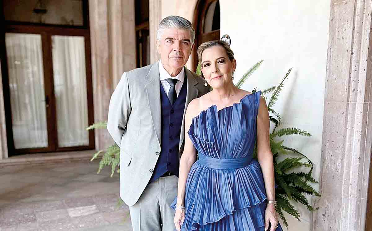 @claudia_delsol mostraron sus mejores sonrisas en la boda