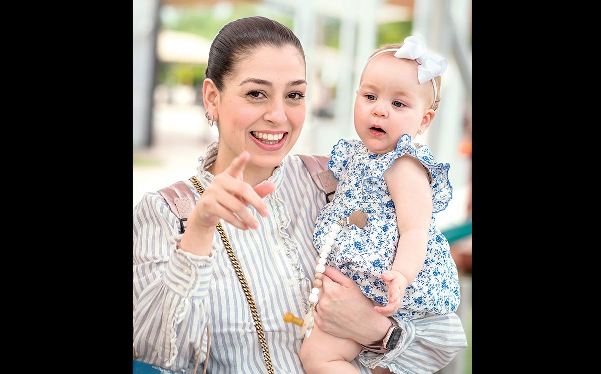 BETTY DE VILLARREAL Y EUGENIA VILLARREAL disfrutaron del festejo en el Club Campestre Victoria