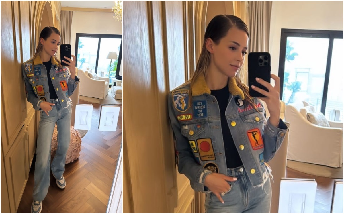Un look de denim es perfecto cuando se combina perfectamente (Foto: Instagram)