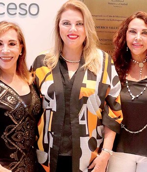 SANDRA TAMEZ, LILIANA GÓMEZ Y GABRIELA GÓMEZ quedaron encantadas con el concierto de Xavier Gibler