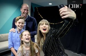 Príncipe William, criticado por baile en concierto de Taylor Swift (Foto: Instagram Príncipes de Gales)