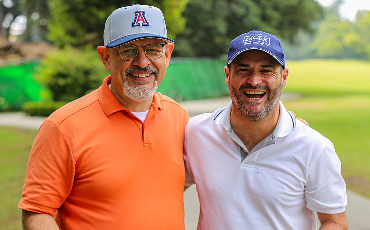 Alejandro Tapia y Virgilio García