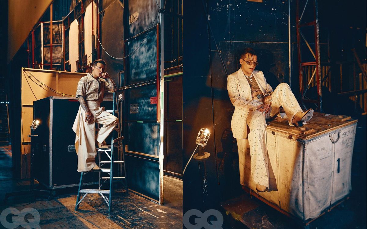 Christian Nodal presume nuevo look (Instagram)