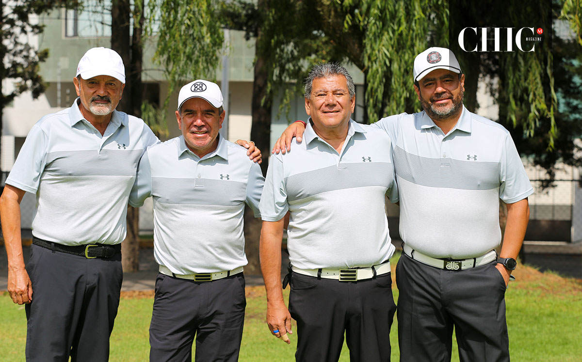 Fidel Almanza, Luis Salas, Eduardo Duque y Ricardo Jardón