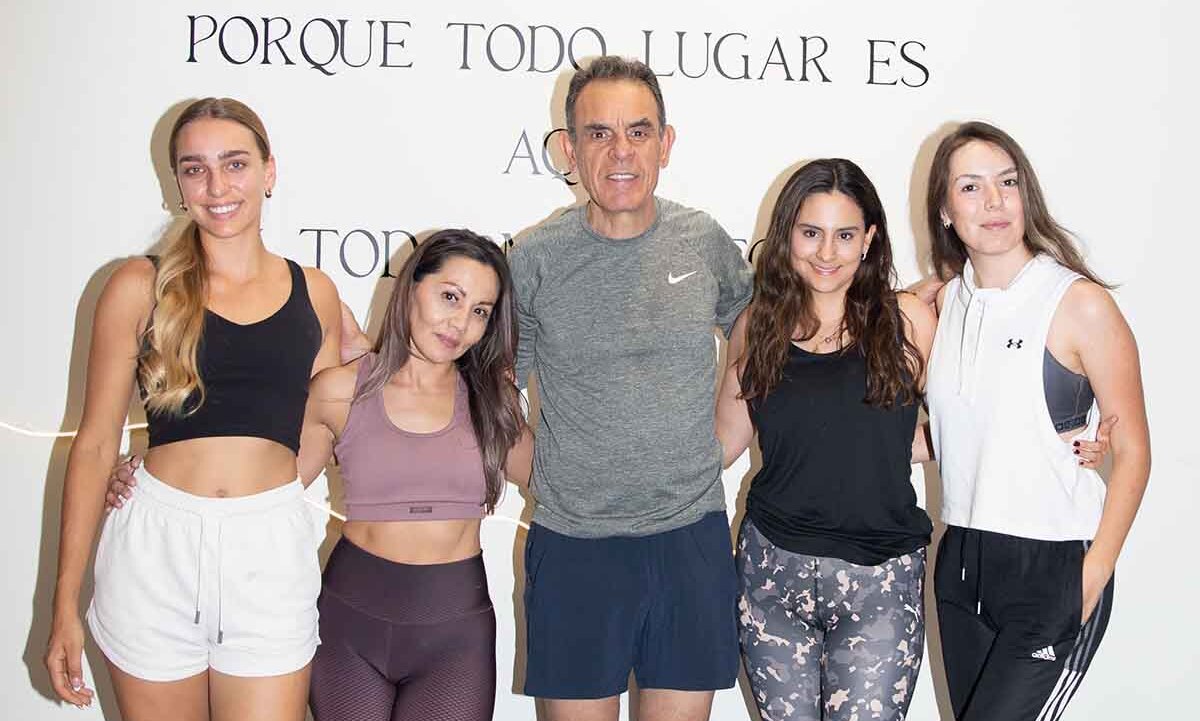 Irache PG, Issa Jacobo, Regina Solorzano y Marcela Espitia