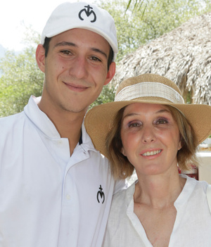 Agustín González y Lorena González / Foto: Omar Valdez