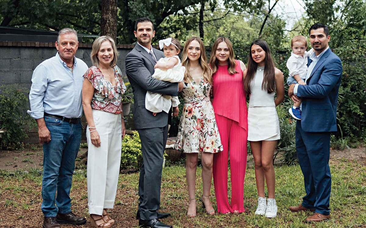 Familia Cepeda junto a Eduardo Martínez, Lía Martínez y Elisa Cepeda