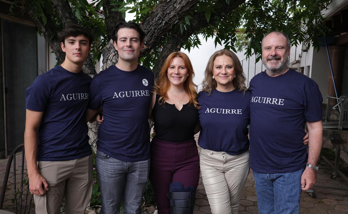 Gabriel, José Pablo, Macarena, Mónica y Ángel
