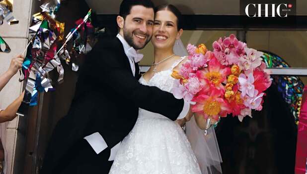 Gerardo José De la Garza y María Cristina González. Staff Chic