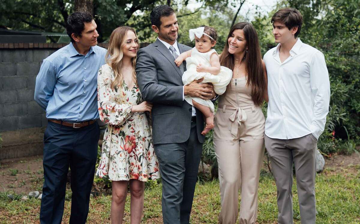 Goyo Martínez, Elisa Cepeda, Eduardo Martínez, Lía Cepeda, Lucía Martínez y Goyo Martínez
