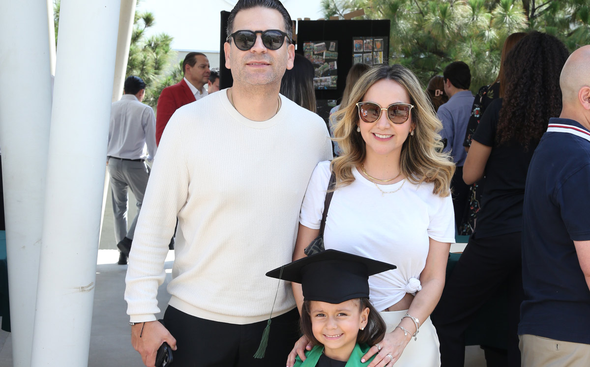 Iván Gómez, Karla Muñoz y Cata Gómez / Foto: Roberto Alvarado