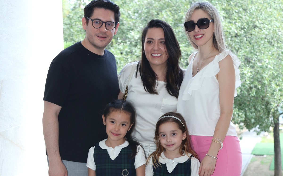 Jesús Araujo, Martha Hernández, Tatiana Terrazas, Gretel Araujo y Rebeca Moreno / Foto: Roberto Alvarado