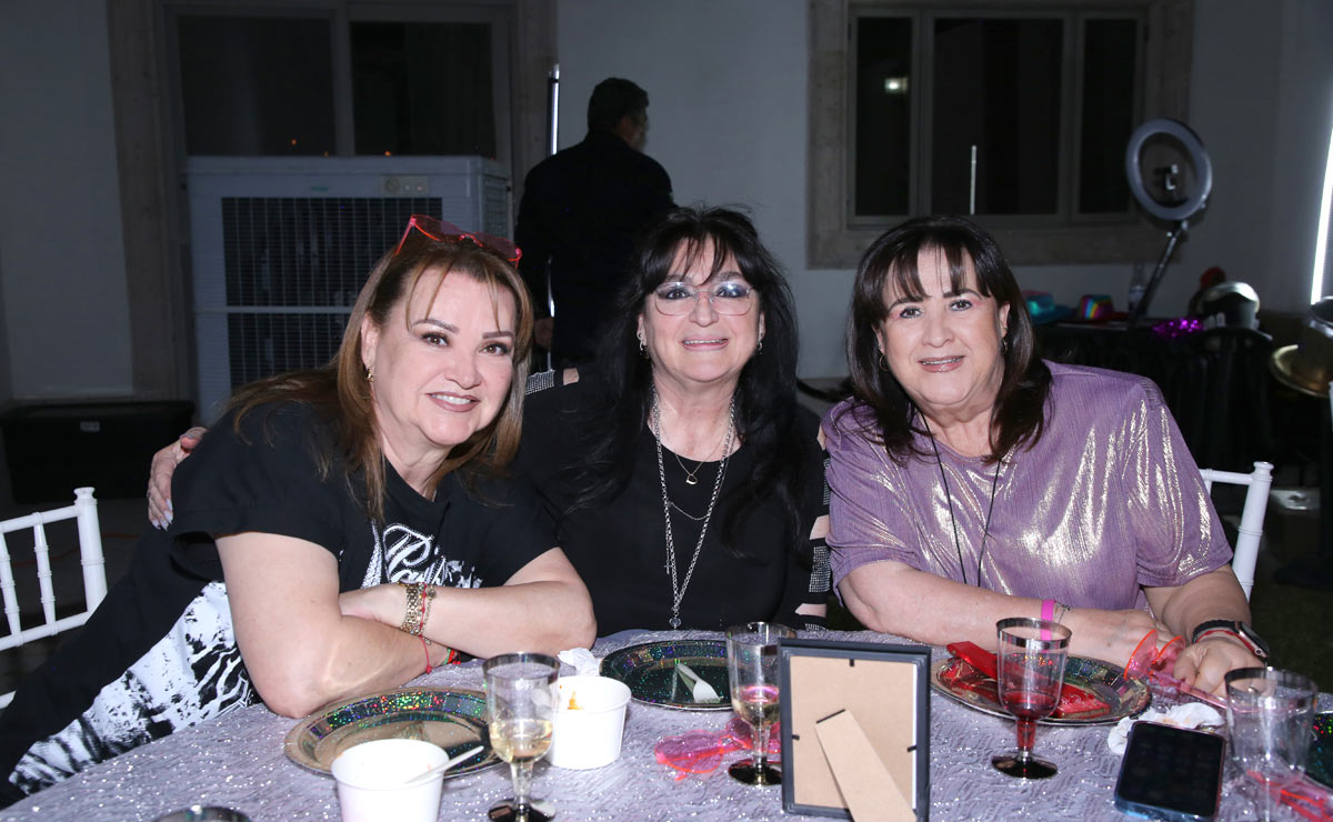 Laura, Irma y Rossy