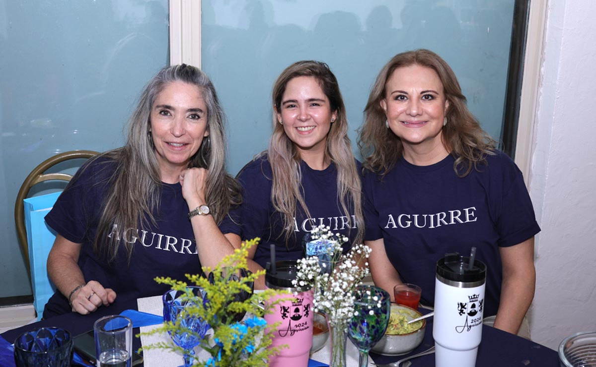 Maricarmen, Ana María y Mónica